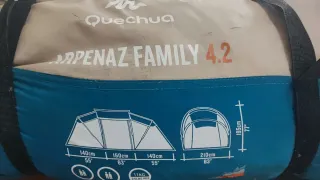 Tienda de campaña Quechua Arpenaz Family 4.2