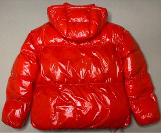 Plumas Parfois naranja brillante