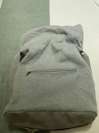 Bolso bandolera tela gris Frenchurch