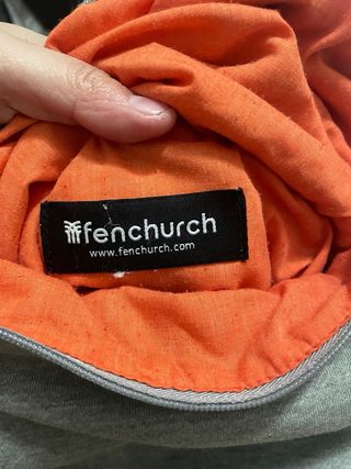 Bolso bandolera tela gris Frenchurch