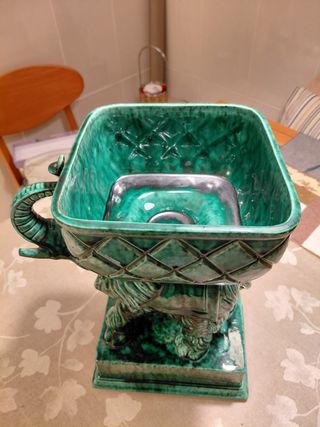 Elefante de cerámica vintage años 60