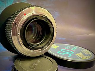 Zeiss Contax 50mm f/1.4 AEJ pre Cine-mod Canon EF
