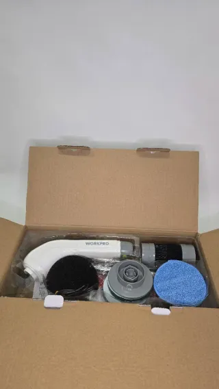 WORKPRO Cepillo Limpieza Eléctrico Extensible