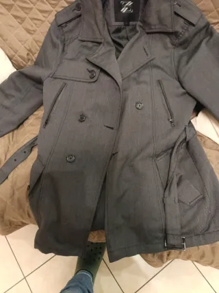 Cappotto grigio uomo