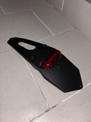 Portamatriculas moto 50cc con luz