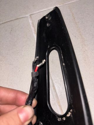 Portamatriculas moto 50cc con luz