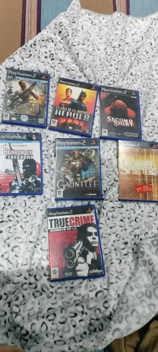 Pack 7 Juegos PlayStation 2