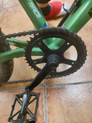 Bicicleta Infantil Verde Terrana