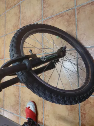 Bicicleta Infantil Verde Terrana