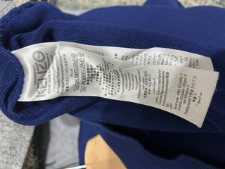 Sudadera Kenzo Talla L Azul y Rojo