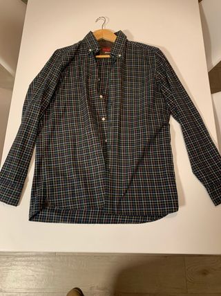 Camisa de cuadros caballero talla M