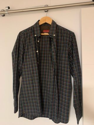 Camisa de cuadros caballero talla M