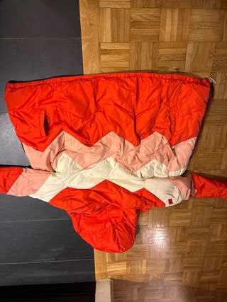 Chaqueta Scotch Soda Roja, Rosa y Crema