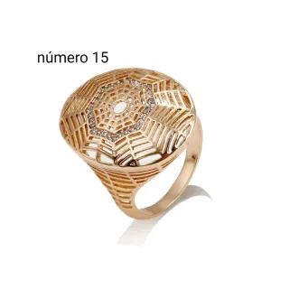 3 joyas por 15€.Anillo chapado en oro