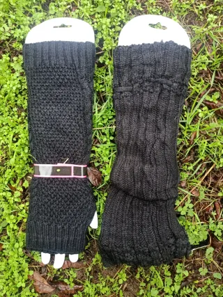 Guantes y CALENTADORES MITONES