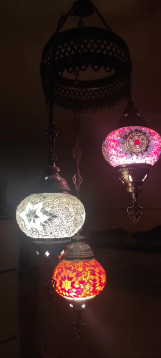Lámpara de techo marroquí