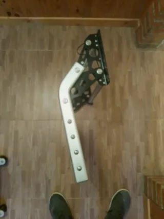 Escalón autocaravana con luz LED