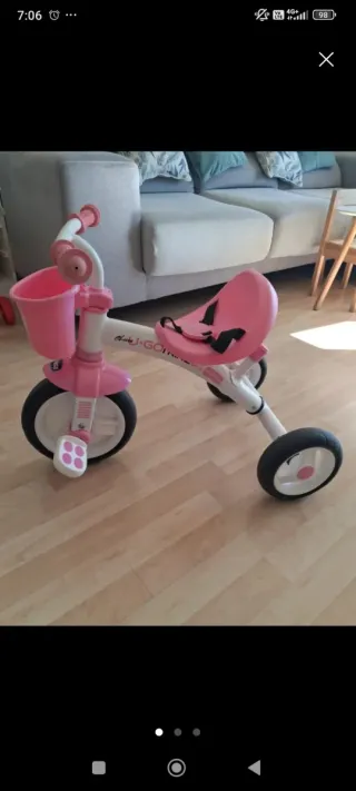 Triciclo Chicco Rosa