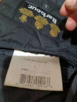 Cazadora Barbour Negra