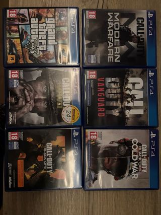 6 Juegos PS4: Call of Duty y GTA V