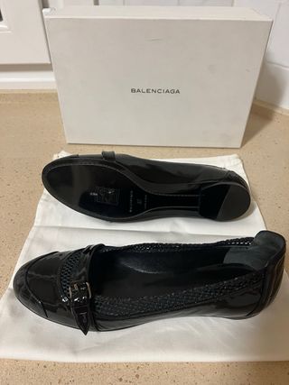 Manoletinas Balenciaga Negras