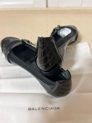 Manoletinas Balenciaga Negras