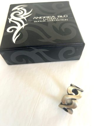 Anillo Andrea Blu Infinito Plata