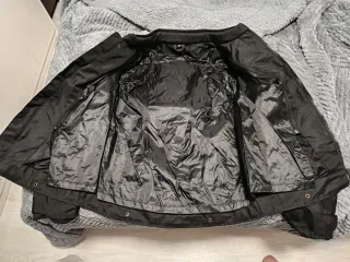 Chaqueta Protectora Motorista Negra