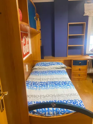 Dormitorio juvenil madera