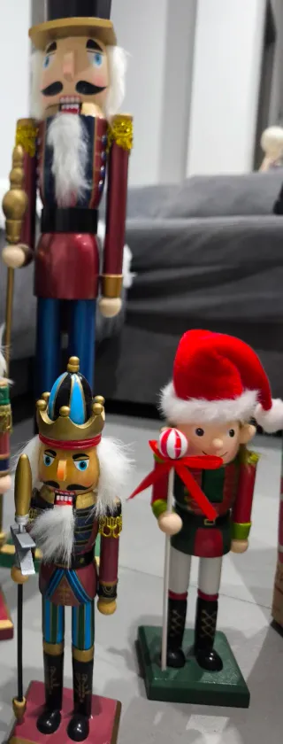 Cascanueces de madera varios tamaños