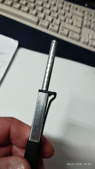 Antiguo Medidor de Profundidad Neumáticos Schrader