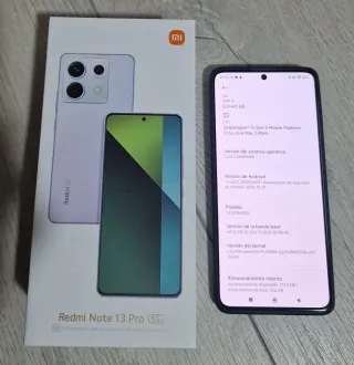 Xiaomi Redmi Note 13 Pro 5G + Funda y Cargador