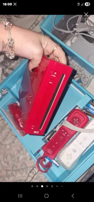 Nintendo Wii Roja Edición Especial