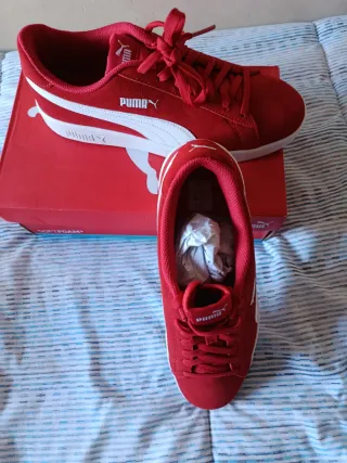 Deportivas Puma rojas Hombre Talla 44