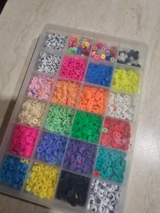 Set perline vinile per creazione gioielli