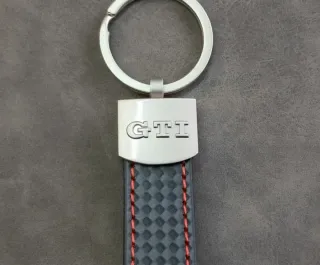 Llavero GTI Color Carbón Regalo Vw Golf Polo
