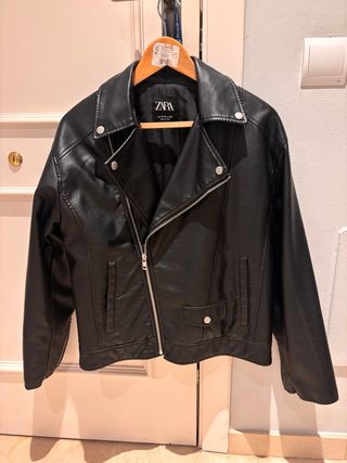 Chaqueta efecto piel niño/mujer