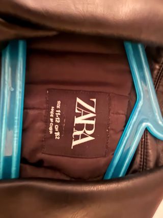 Chaqueta efecto piel niño/mujer