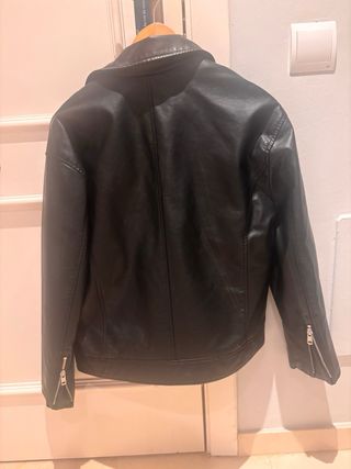 Chaqueta efecto piel niño/mujer