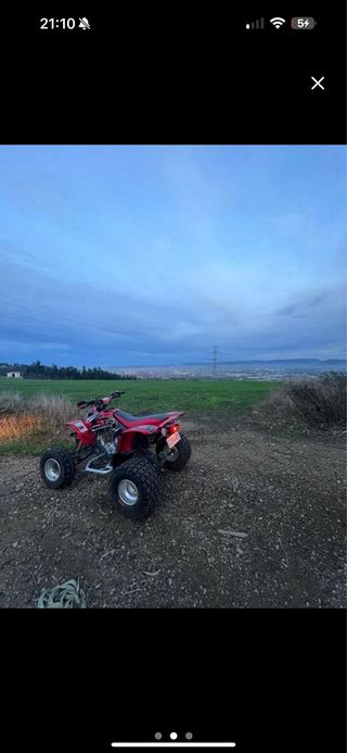 Honda TRX 400 Quad Rojo