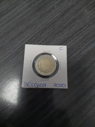 Moneda Bélgica 2000