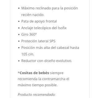 Silla de auto O3 Lite Be Cool