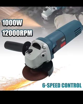 Amoladora 1000W 12000RPM 6 Velocidades