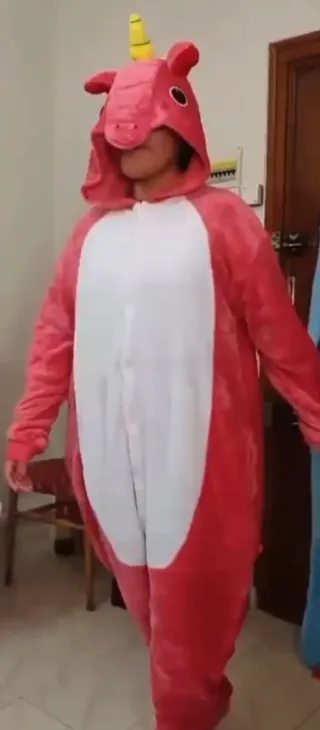 Pijama Unicornio Rosa Talla Única