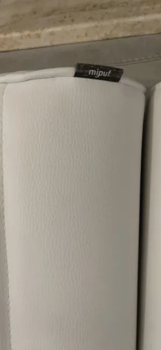 Cojín Cilindro Polipiel 80x20cm