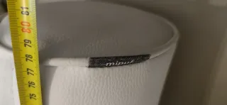 Cojín Cilindro Polipiel 80x20cm