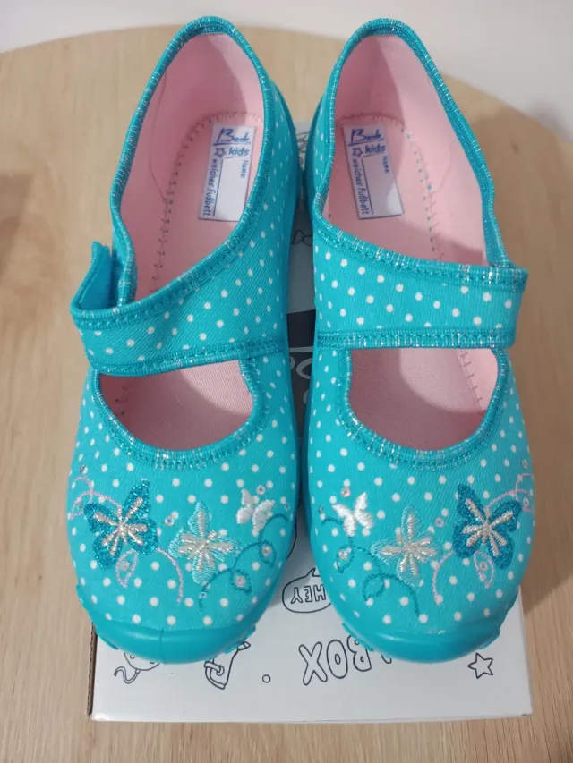 Zapatillas casa Beck 'Magic' turquesa Numéro :33