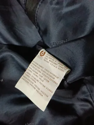 Cazadora Belstaff Negra Talla M