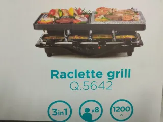 Raclette Grill Q.5642 - Plancha Cocina