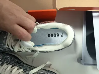 Tenis Nike P6000 Plata y Blanco